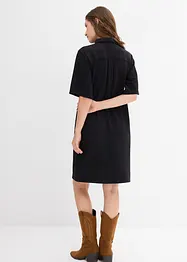 Abito polo in morbido tessuto effetto neoprene, bonprix