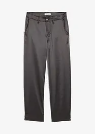 Pantaloni barrel shape in satin fluente, bonprix