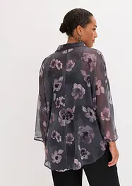 Camicia oversize in chiffon leggero, bonprix