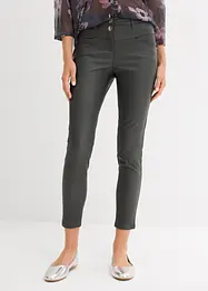 Pantaloni elasticizzati con effetto lucido, bonprix