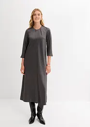 Abito midi in satin lucido, bonprix