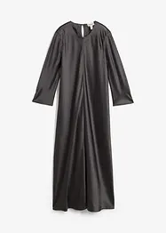 Abito midi in satin lucido, bonprix