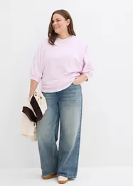 Felpa oversize in puro cotone, bonprix