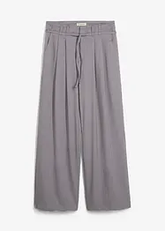 Pantaloni con pinces e cintura da annodare, bonprix