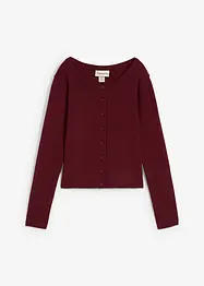 Cardigan corto in filato fine, bonprix
