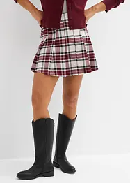 Gonna pantalone a quadri, bonprix