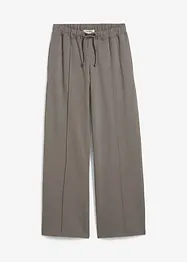 Pantaloni con elastico in vita in puro cotone biologico, bonprix