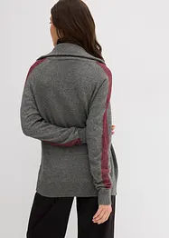Cardigan in misto lana morbido, bonprix