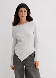 Maglia a costine in soffice misto viscosa, bonprix