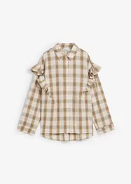 Camicia con volant, bonprix