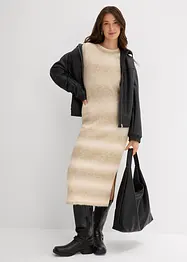 Abito in morbida maglia misto lana, bonprix