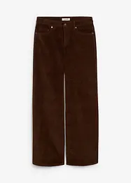 Pantaloni in velluto di misto cotone elasticizzato, bonprix