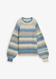 Maglione in filato grosso di misto lana morbido, bonprix