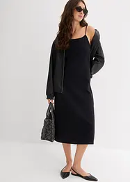 Abito con spalline in flanella di puro cotone, bonprix