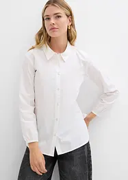 Blusa oversize in puro cotone, bonprix