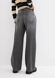 Jeans baggy, vita media, bonprix