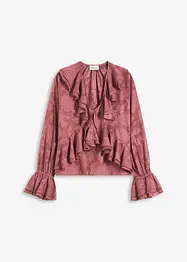 Blusa di chiffon leggermente trasparente, bonprix