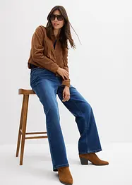 Jeans straight, vita alta, bonprix