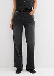 Jeans straight, vita alta, bonprix