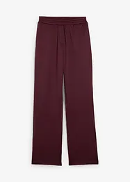 Pantaloni da jogging in tessuto effetto neoprene, bonprix