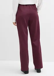 Pantaloni da jogging in tessuto effetto neoprene, bonprix