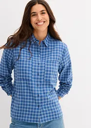 Camicia a quadri in puro cotone, bonprix