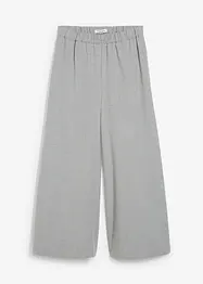 Pantaloni culotte in simil lana, bonprix