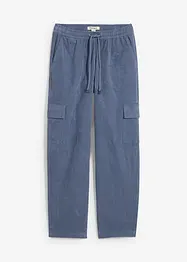 Pantaloni di velluto in barrel shape, bonprix