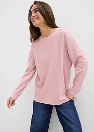 Maglia a maniche lunghe in puro cotone biologico, bonprix