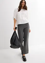 Blusa loose fit in puro cotone, bonprix