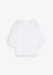 Blusa loose fit in puro cotone, bonprix