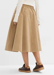 Gonna in velluto misto cotone, bonprix