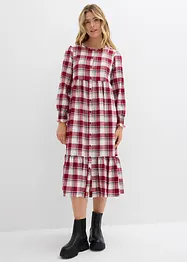 Abito midi in flanella, bonprix