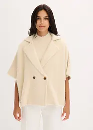Cardigan in filato effetto piuma, bonprix