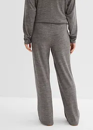 Pantaloni a palazzo in similmaglia, bonprix