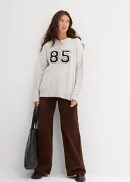 Maglione oversize con spalle scese, bonprix