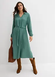 Abito midi in viscosa fluente, bonprix