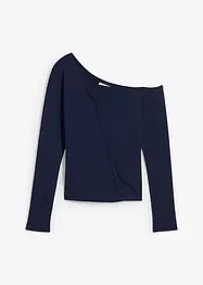 Maglia a costine a maniche lunghe, bonprix