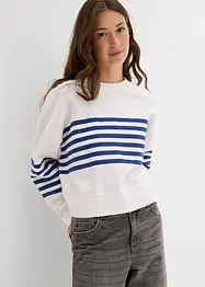 Felpa oversize in puro cotone, bonprix