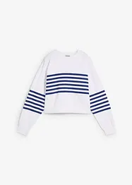 Felpa oversize in puro cotone, bonprix