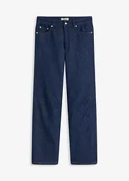 Jeans straight, vita media, bonprix