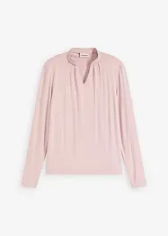 Maglia con colletto dritto, bonprix