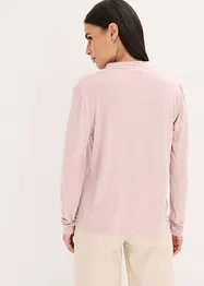 Maglia con colletto dritto, bonprix