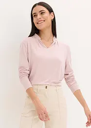 Maglia con colletto dritto, bonprix