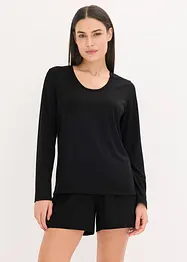 Pigiama estivo loungewear in materiale morbido leggero, bonprix