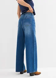 Jeans wide leg, vita alta, bonprix