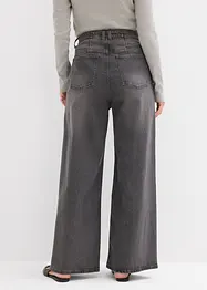 Jeans wide leg, vita alta, bonprix