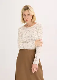 Body in pizzo soffice, bonprix