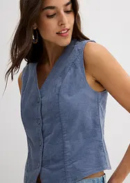 Gilet in velluto, bonprix