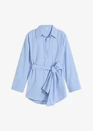 Camicetta con fiocco in puro cotone, bonprix